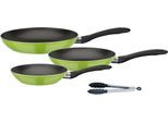 Pfannen-Set GSW "Nova", grün, Ø:28cm, Pfannen, Pfannen-Set, Induktion
