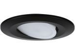 PAULMANN LED Einbauleuchte "Calla 10x680lm 4000K 6W 230V schwarz matt IP65", schwarz, 10, Ø 9cm, Leuchten, LED Einbauleuchte