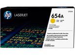 HP Tonerkartusche "HP original Toner 654, Farben M/C/Y/B Größen A+X", gelb, Tonerpatronen, Tonerkartusche