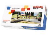 Modelleisenbahn-Übergang MÄRKLIN "Märklin Start up - Vollautomatischer einteiliger Bahnübergang - 74924", bunt, Modelleisenbahn-Erweiterungen, Kinder, Kunststoff, Metall, Modelleisenbahn-Übergang, Made in Europe