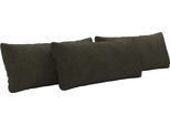 Sofakissen OTTO HOME "Mikado", grün (dunkelgrün), B:65cm H:25cm T:10cm, 100% Polyester, Polsterauflagen, Sofakissen, 3,5,6,7-teilige Kissen-Sets zur Auswahl
