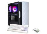 GAMEMAX Gaming-PC "Diamond WT 7698 AMD Ryzen 5 7500F RTX 5060Ti 32GB DDR5 1TB SSD", weiß, Microsoft Windows 11 Home (64 Bit), 32 GB RAM 1.000 GB SSD, Desktop-PCs, Windows 11, DDR5 RAM, Gaming-PC