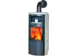 Kaminofen HARK "»Vito WW GT ECOplus 8,4 KW«", grau (graphit), Kaminöfen, Kaminofen, Naturstein
