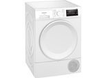 SIEMENS Wärmepumpentrockner "WT43HV04", Energieeffizienz: D, weiß, B:59,8cm H:84,2cm T:61,3cm, Trockner, Wärmepumpentrockner