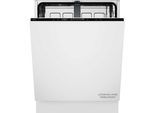 AEG vollintegrierbarer Geschirrspüler "GI7200B1SO", Energieeffizienz: B, weiß (schwarz), B:59,6cm H:81,5cm T:55cm, Geschirrspüler, Wassersparende Spülmaschine: 8,4l im Eco-Programm-effiziente Reinigung, vollintegrierbarer Geschirrspüler
