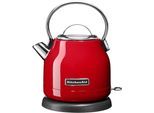 KITCHENAID Wasserkocher "5KEK1222EER EMPIRE ROT", rot (empire rot), B:17,8cm H:26,16cm T:22,6cm, Wasserkocher, Wasserkocher