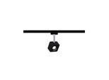 PAULMANN Schienensystem-Leuchten "URail Schienenspot Cube 589,1lm 8W 4000K 230V Schwarz matt, Chrom", schwarz (schwarz, chromfarben), 1, H: 16,5cm, 1 Stk., Leuchten, Einzelspot, dimmbar, Schienensystem-Leuchten