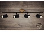 BRILONER LEUCHTEN LED Deckenspot "MURITZ", schwarz (weiß, neutral), Leuchten, LED Deckenspot