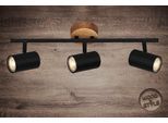 BRILONER LEUCHTEN LED Deckenspot "MURITZ", schwarz (weiß, neutral), Leuchten, LED Deckenspot