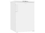EXQUISIT Gefrierschrank "GS80-HE-040E", Energieeffizienz: E, weiß, B:55cm H:85,5cm T:57,5cm, Gefrierschränke, 4*-Gefrierschrank mit praktischem Griff – leicht & bequem zu öffnen, Gefrierschrank