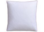 Federkopfkissen HANSE BY RIBECO "Jule", weiß, B:80cm L:80cm, Füllung: 90% Federn, 10% Daunen, Kopfkissen, Federkopfkissen, Jubiläumsedition