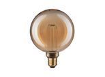 PAULMANN LED-Leuchtmittel "G125 Inner Glow Arc 160lm gold 1800K", gold (goldfarben), L:16,4cm Ø:12,5cm, Leuchtmittel, LED-Leuchtmittel