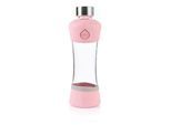 Trinkflasche EQUA "Active", lila (transparent, beere), H:24cm, Borosilikatglas, Trinkflaschen, Trinkflasche, Borosilikatglas, 550 ml