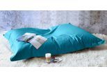Sitzsack KINZLER "XXL Outdoorfähig", blau (türkis), B:140cm H:20cm T:180cm, Polyester, Sitzsäcke, Sitzsack, Uni Farben, Outdoor geeignet, ideal im Wohnzimmer & Kinderzimmer