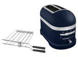 KITCHENAID Toaster "5KMT2204EIB Ink Blue", ink blau, B:18cm H:22,5cm T:33cm, Toaster, mit Sandwichzange, Toaster
