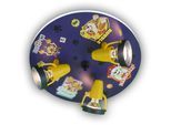 NIERMANN Deckenleuchte "Strahler Paw Patrol - Pawsitive Pups", bunt (blau, bunt), 3, Ø 35cm H: 15cm, 1 Stk., Leuchten, Kinderzimmer, Kinderlampe, Deckenleuchte