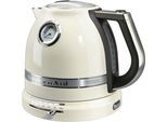 KITCHENAID Wasserkocher "5KEK1522EAC Almond Cream", braun (almond cream), B:26,3cm H:21,8cm T:21cm, Wasserkocher, Wasserkocher