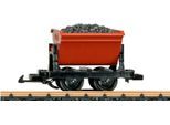 Güterwagen LGB "LGB Kipplore, rot - L42430", rot, Modelleisenbahn-Fahrzeuge, KinderB:12cm H:16cm L:17cm, Kunststoff, Metall, Güterwagen, Made in Europe, B:12cm H:16cm L:17cm