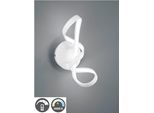 REALITY LEUCHTEN LED Wandleuchte "Perugia", weiß (weiß matt), 1, H: 40cm, 1 Stk., Leuchten, Deko Wand- und Deckenleuchte, dimmbar, neutralweiß 4000K, 2400 Lumen, LED Wandleuchte