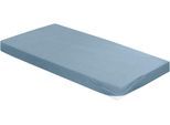 Spannbettlaken BIERBAUM "Biber, kuschelig warm im Winter", blau (jeans, blau, bleu), B:150cm L:200cm, Biber, Obermaterial: 100% Baumwolle, Bettlaken, Spannbettlaken, 100% Baumwolle, pflegeleicht, für Matratzen bis 20 cm Höhe