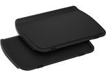 TEFAL Backblech "XA7288 OptiGrill", schwarz, B/H/T: 32cm 3,4cm x 22,7cm, Backbleche, Plancha-Platten, für empfindliche Zutaten, antihaftb. Alu-Druckguss, Backblech