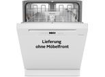 MIELE teilintegrierbarer Geschirrspüler "G 5811 i Active Plus", Energieeffizienz: A, silber (weiß), B:59,8cm H:80,5cm T:57cm, Geschirrspüler, teilintegrierbarer Geschirrspüler