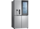 LG Multi Door "GMG961", Energieeffizienz: E, silber (metal sorbet), B:91,4cm H:179,2cm T:73,3cm, Kühlschränke, Multi Door