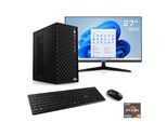 CSL PC-Komplettsystem "Mystic V24575", Energieeffizienz: D, schwarz, Microsoft Windows 11 Home (64 Bit), 32 GB RAM 1.000 GB SSD, Computer_Komplettsysteme, PC-Komplettsystem