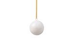 Weihnachtsfigur "Ornament Kugel Winter Glow beige", beige, LIKE. BY VILLEROY & BOCH, Dekofiguren, Weihnachtsfigur