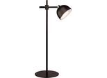 REALITY LEUCHTEN LED Tischleuchte "MAXIMA", schwarz, 1, H: 41cm, 1 Stk., Leuchten, kabellose Akku Tischlampe mit Magnet-Kopf: 3 Befestigungsarten wählbar, LED Tischleuchte