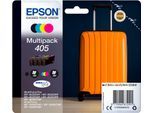 EPSON Tintenpatrone "DURABrite Ultra 405 Koffer", schwarz, cyan, magenta, gelb, Tintenpatronen, Tintenpatrone