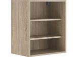 Küchenregal KOCHSTATION "KS-Samos", braun (eiche sonoma), B:40cm H:57cm T:20cm, Holzwerkstoff, Regale, Küchenregal, Breite 40 cm