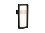 LED Außen-Wandleuchte PAULMANN "Reana IP44 176x107mm 3000K 2x3W 2x130lm 230V Anthrazit Metall", grau (anthrazit), B:17,6cm H:40,3cm T:10,7cm, Leuchten, LED Außen-Wandleuchte, Bewegungsmelder mit Hochfrequenz-Sensor