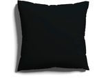 Kissenbezug SCHLAFGUT "EASY JERSEY Kissenhülle 100% Baumwolle, weicher Edel-Jersey, bügelfrei", schwarz (off, schwarz), B:80cm L:80cm, Jersey, Obermaterial: 100% Baumwolle, Kissenbezüge, Kissenbezug, mit farblich angepasstem Reißverschluss, pflegeleicht, formstabil