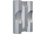 EGLO Deckenleuchte "ZINACUA", silber (silberfarben), H: 31cm, 1 Stk., Leuchten, Deckenleuchte in silber aus Stahl - inkl. GU10 - 4,5W, Deckenleuchte
