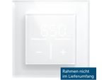 HOMEMATIC IP Smart-Home-Zubehör "Glas-Wandthermostat mit CO2-Sensor", weiß, B:12,5cm H:5cm T:12,5cm, Smart-Home-Stationen, Smart-Home-Zubehör