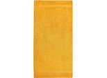 Strandtuch DYCKHOFF "Planet", orange (mango), B:70cm L:200cm, Walkfrottier, Obermaterial: 100% Baumwolle, Handtücher, Strandtuch