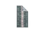 Handtuch JOOP "Handtuch Divided Doubleface Handtuch 1er Pack", grün (salbei), B:50cm, Obermaterial: 100% Baumwolle CO., Handtücher, Handtuch