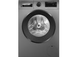 BOSCH Waschmaschine "WGG244ZR10", Energieeffizienz: A, silber (grau), B:59,8cm H:84,5cm T:59cm, Waschmaschinen, Knitter-Programm Iron Assist, AquaStop, Kurzprogramme, Waschmaschine