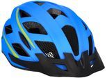 Fahrradhelm FISCHER FAHRRAD "Urban Montis S/M" Gr. L, blau, Helme, L/XL Kopfumfang: 58cm - 61cm, Verstellbarer Innenring-System; mit beleuchtetem Innenring-System