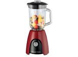 RUSSELL HOBBS Standmixer "Desire 27120-56, 850 Watt", rot, B:27,5cm H:35,1cm T:21,6cm, Zerkleinerer, Glas, rot,2 Geschwindigkeitsstufen, 1,5 Liter Fassungsvermögen, Standmixer