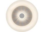 JUST LIGHT Deckenleuchte "VERTIGO", weiß, 1, Ø 50cm, 1 Stk., Leuchten, CCT über Fernbedienung, Funk inkl., separat steuerbar über FB, Memory, Deckenleuchte