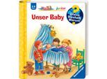 Kinderbuch RAVENSBURGER "Wieso? Weshalb? Warum? junior, Band 12 Unser Baby", bunt, B:18cm H:19,7cm, Bücher, Kinderbuch