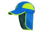 Schirmmütze TROLLKIDS "KIDS TROLL CAP XT", Kinder, Gr. 2/5 (48/52), blau (navy, medium blau), Obermaterial: 100% Polyamid, Mützen Schirmmütze, mit UV-Schutz