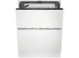 AEG vollintegrierbarer Geschirrspüler "FSE53617Z", Energieeffizienz: D, silber (grau), B:59,6cm H:81,8cm T:55cm, Geschirrspüler, AutoOff - Abschaltautomatik, vollintegrierbarer Geschirrspüler