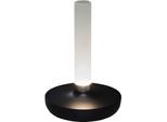 KONSTSMIDE LED Tischleuchte "Biarritz", schwarz, Ø 13,5cm H: 20,5cm, 2 Stk., Leuchten, Biarritz USB-Tischleuchte, 1800/2700/4000K, dimmbar, LED Tischleuchte