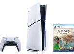PLAYSTATION 5 Konsolen-Set "PS5 Disk Edition + Anno 117 Pax Romana", weiß, schwarz, B:35,8cm H:9,6cm T:21,6cm, Spielekonsolen, Konsolen-Set