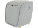 Fußmassagegerät SYNCA "Rei", grau (hellgrau), Massagegeräte, DamenB:48cm H:46cm T:47cm, Fußmassagegerät, B:48cm H:46cm T:47cm