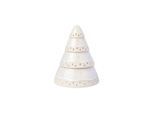 Weihnachtsfigur "Windlicht Baum Winter Glow ø 14,6 cm beige", beige, LIKE. BY VILLEROY & BOCH, Dekofiguren, Weihnachtsfigur