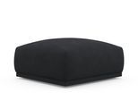 Hocker TRENDMANUFAKTUR "Braga, mit hochwertigem Kaltschaum, quadratisch, in Cord erhältlich", grau (graphite), B:85cm H:42cm T:85cm, 92% Polyester, (% Nylon, Hocker, Hocker, moderner Polsterhocker, 85/42/85 cm (B/H/T)